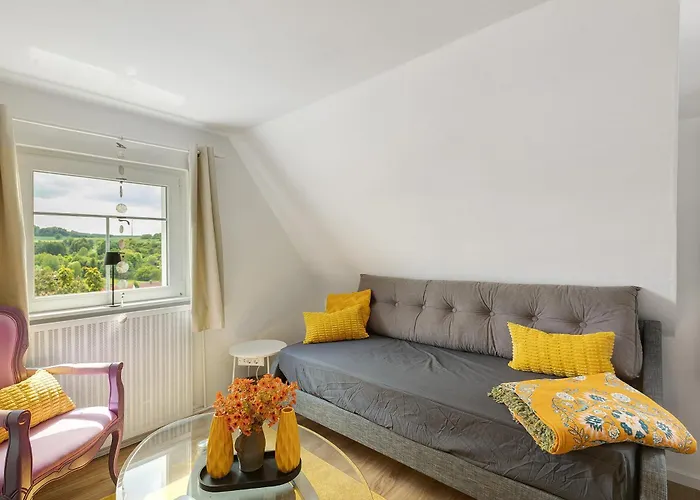 Feriehus Vogelsberger Bett Unser Korkhaus *